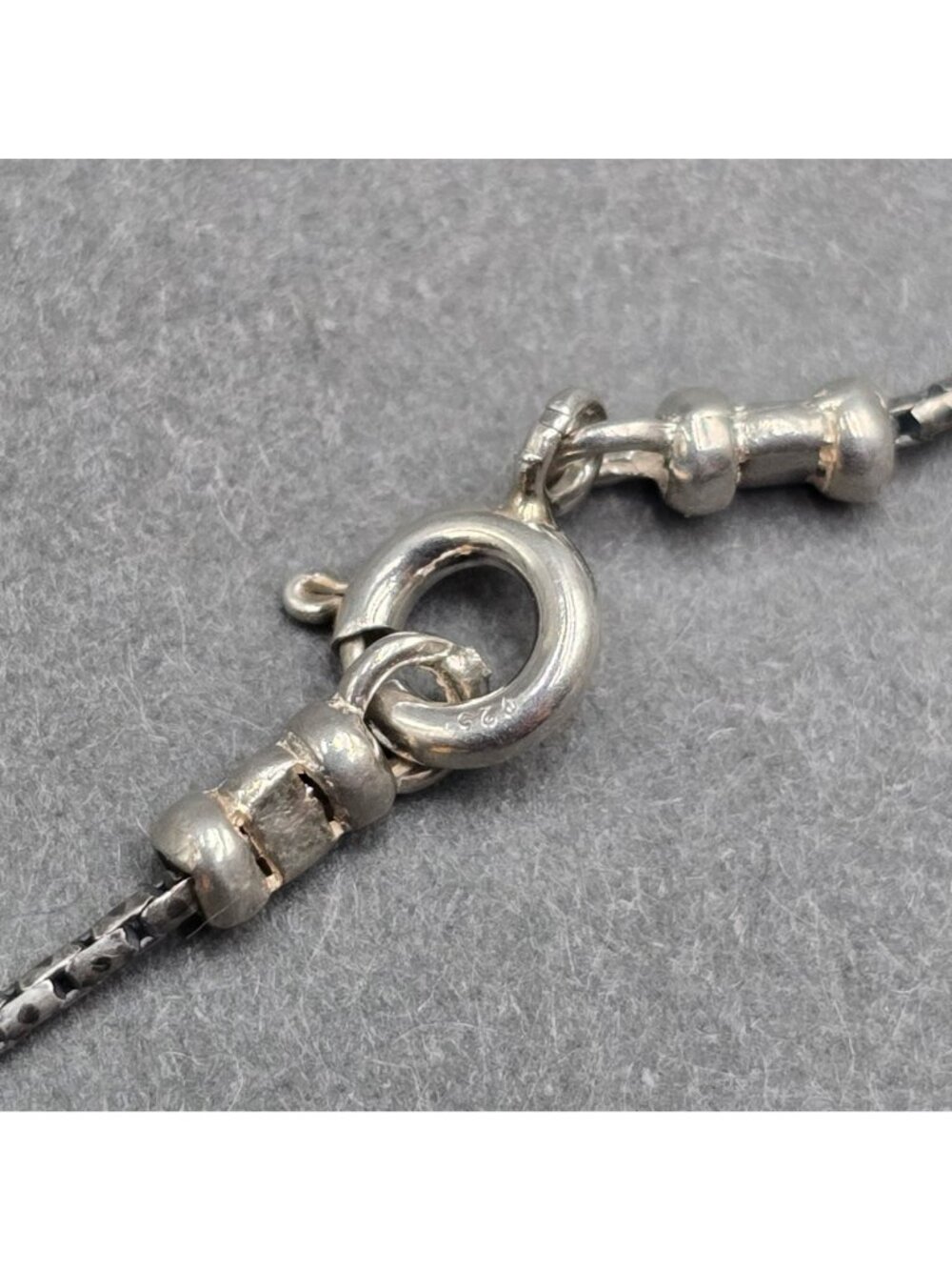 Vintage Sterling Silver Marcasite Cross Pendant Necklace Statement Gothic Style - Picture 8 of 12